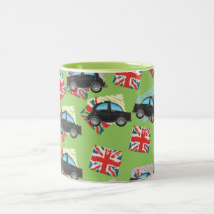 black cab Two-Tone coffee mug