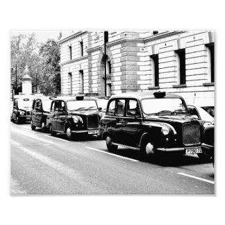 Black Cabs London Photo Print