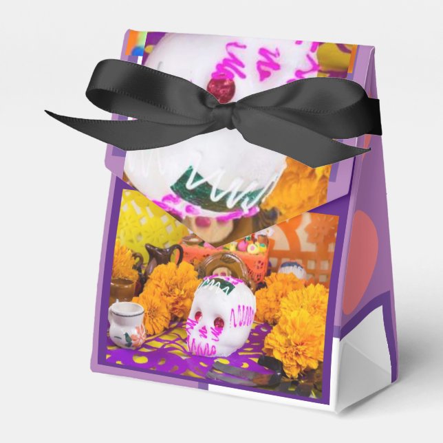 Black Calaberita Favour Box (Front Side)