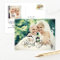 Black Calligraphy Script Wedding Photo Thank You