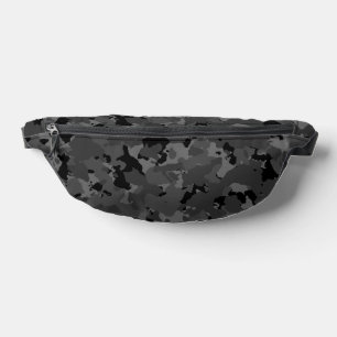 Black Camo Bum Bags