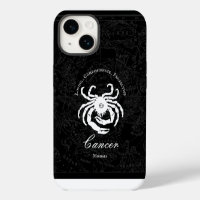 Black Cancer Zodiac Astrology Personality Custom