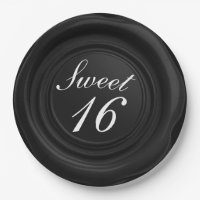 Black Candle Wax Seal Drip Classy Sweet 16 Wedding