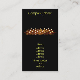 Black Candles Business Card