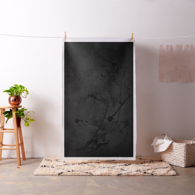 Black Canvas 002 Photography Backdrop Fabric (In Situ)