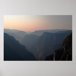 Black Canyon Morning Poster