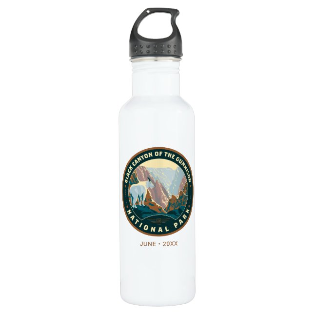 Black Canyon National Park 710 Ml Water Bottle (Front)