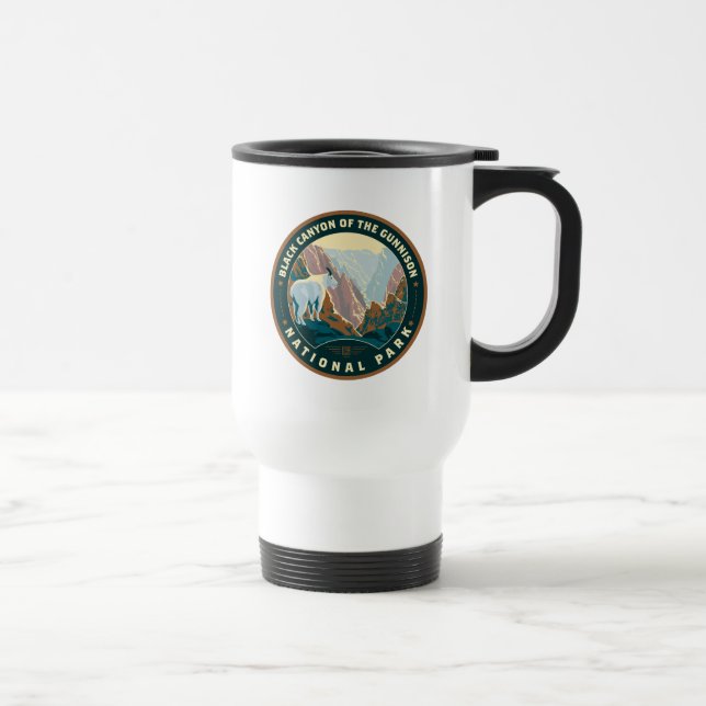 Black Canyon National Park Travel Mug (Right)