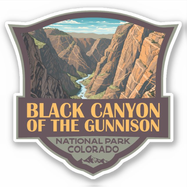 Black Canyon Of The Gunnison National Park Art (Front)