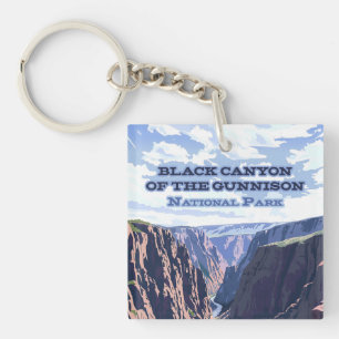 Black Canyon of the Gunnison National Park CO  Key Ring