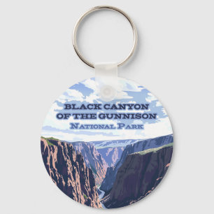 Black Canyon of the Gunnison National Park CO  Key Ring