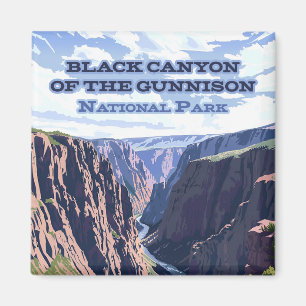 Black Canyon of the Gunnison National Park CO  Magnet