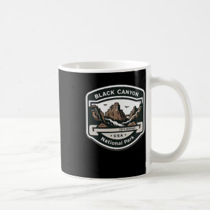 Black Canyon Of The Gunnison National Park Logo St Coffee Mug