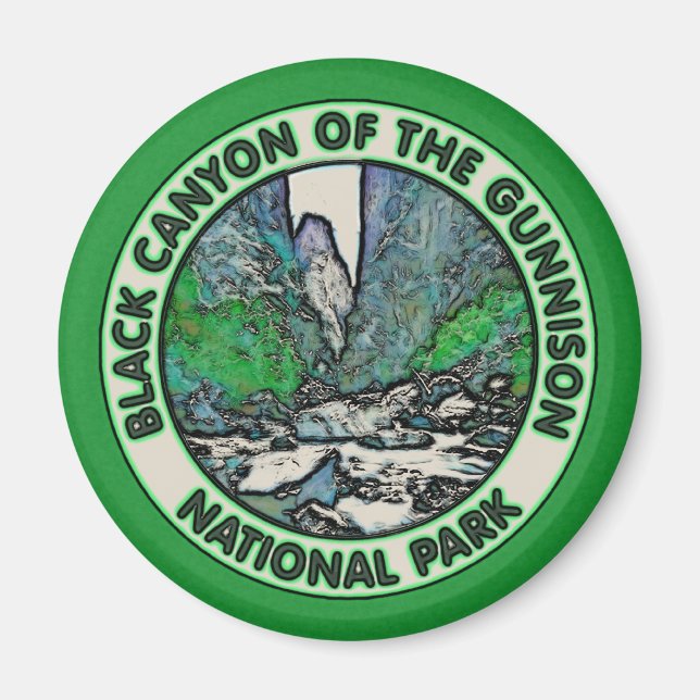 Black Canyon of the Gunnison National Park Magnet (Front)