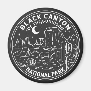 Black Canyon Of The Gunnison National Park   Magnet