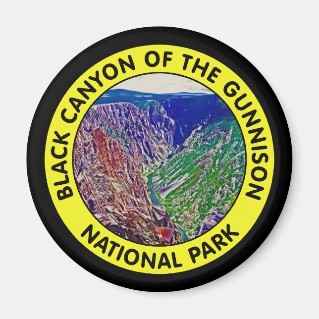 Black Canyon of the Gunnison National Park Magnet (Front)