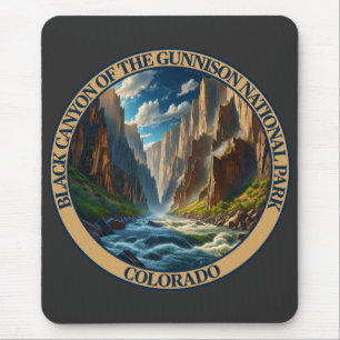 Black Canyon of the Gunnison National Park Mouse Mat