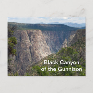 Black Canyon of the Gunnison National Park Postcard