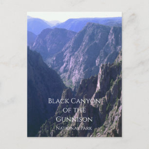 Black Canyon of the Gunnison National Park Postcard