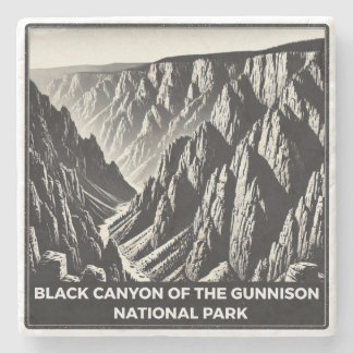 Black Canyon of the Gunnison National Park Stone Coaster