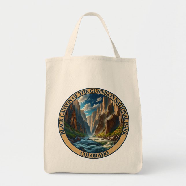 Black Canyon of the Gunnison National Park Tote Bag (Front)