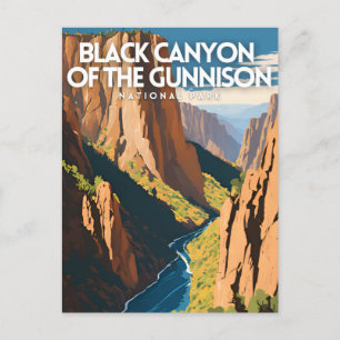 Black Canyon of the Gunnison National Park Traditi Postcard