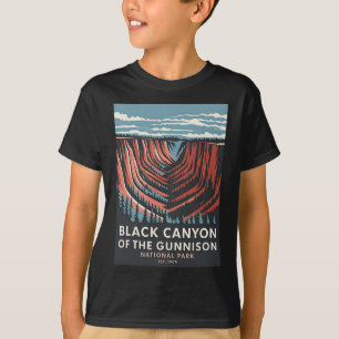 Black Canyon Of The Gunnison National Park Vintage T-Shirt