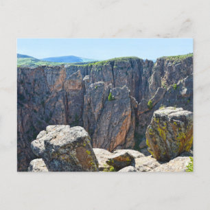 Black Canyon of the Gunnison View, Colorado Postcard