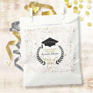 Black Cap and Laurel Graduation Party  Favour Bags