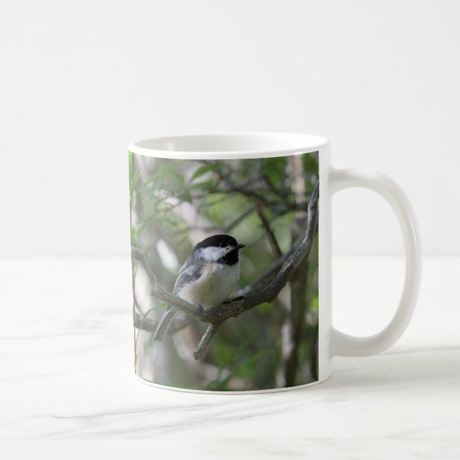 Black-capped chickadee coffee mug (Right)