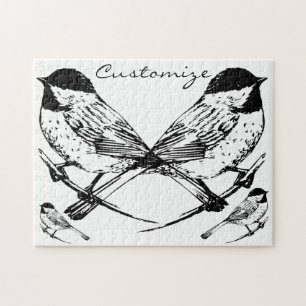 Black-capped Chickadee Thunder_Cove Jigsaw Puzzle