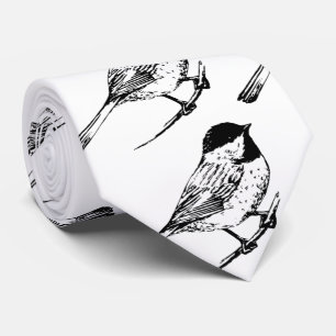 Black-capped Chickadee Thunder_Cove Tie