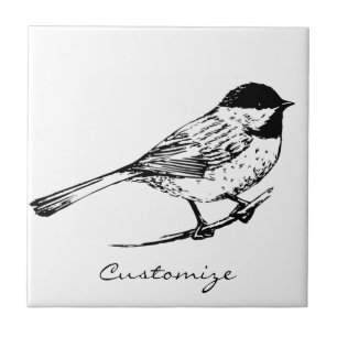 Black-capped Chickadee Thunder_Cove Tile