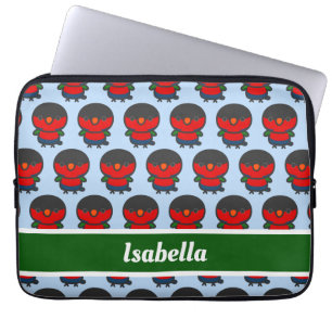 Black-capped lory laptop sleeve