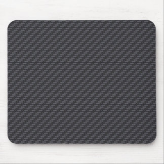 Black carbon fiber mouse mat
