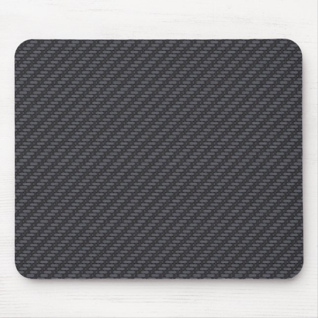 Black carbon fiber mouse mat (Front)