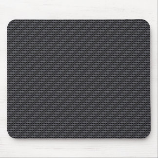 Black carbon fiber mouse mat