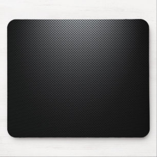 Black carbon fiber patterned mouse mat