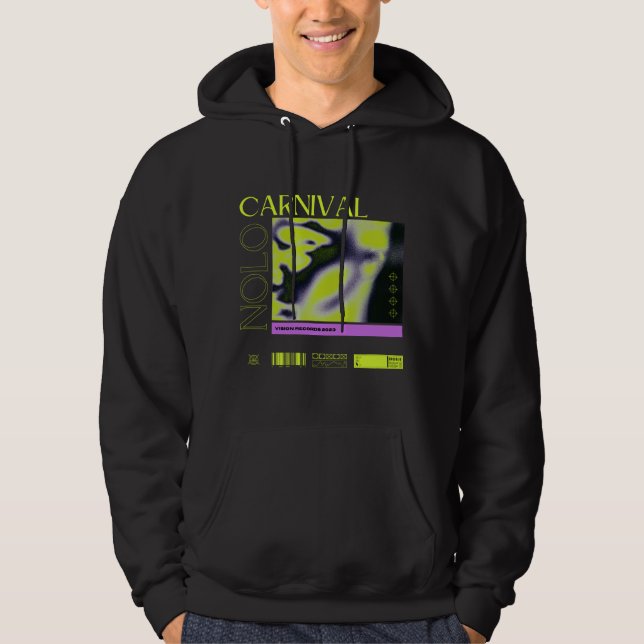 Black Carnival Hoodie ( Unisex ) (Front)