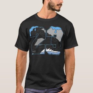 Black Carolina 5 AJ5 Number 23 Graphic T-Shirt