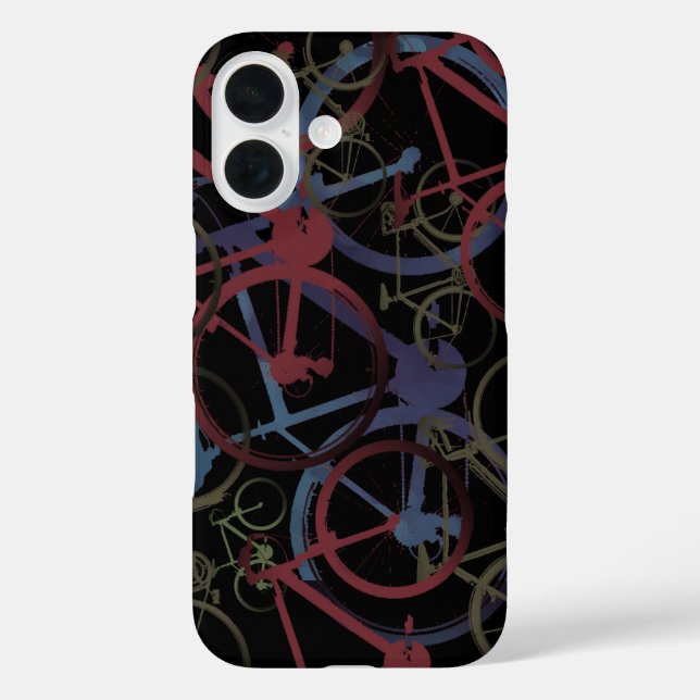 Black Case-Mate iPhone Case of Bikes (Back)