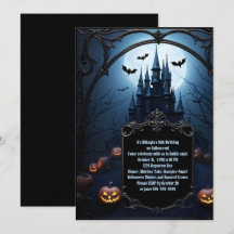 Black Castle Teen Halloween Birthday Party