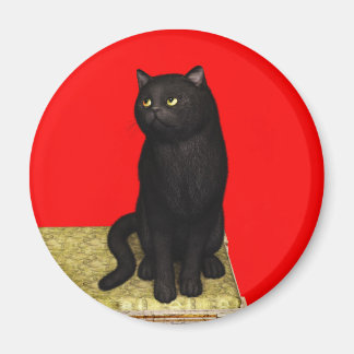 Black Cat 2 Magnet