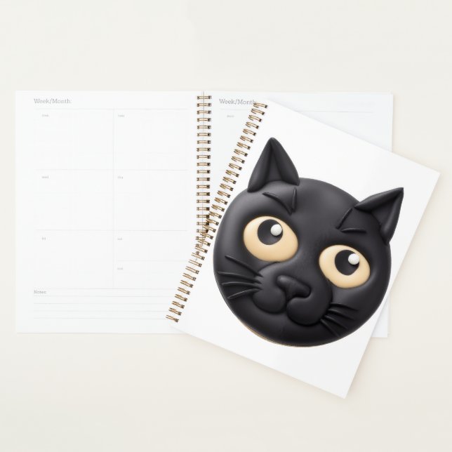 Black Cat 3D Inspired Planner (Display)