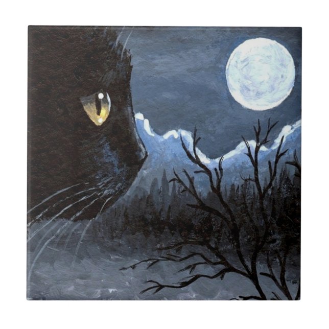 Black Cat 534 Tile (Front)