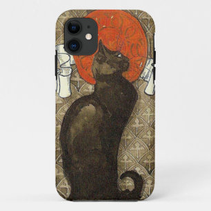 Black Cat, Alexandre Steinlen iPhone 11 Case