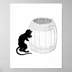 Black Cat, Alexandre Steinlen Poster