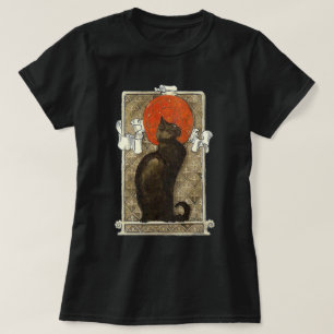 Black Cat, Alexandre Steinlen T-Shirt