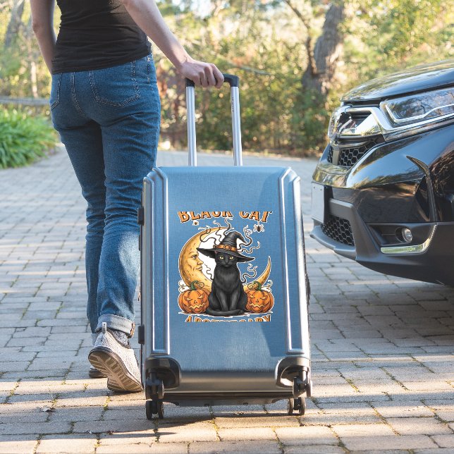 Black Cat Apothecary – Halloween Witchy Moon & Pum (Suitcase Insitu)