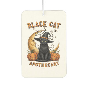 Black Cat Apothecary � Halloween Witchy Moon & Pum Car Air Freshener
